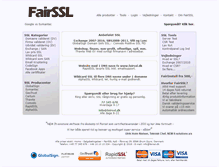 Tablet Screenshot of fairssl.dk